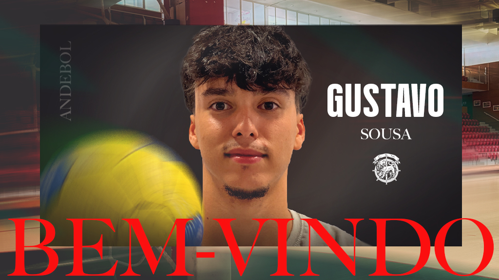 Gustavo Sousa é reforço para o andebol verde-rubro